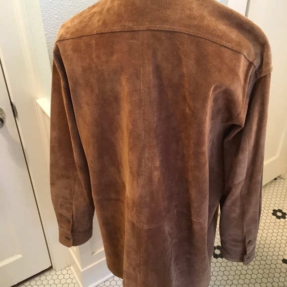 Suede Lauren Ralph Lauren full length jacket - Picture 4 of 5